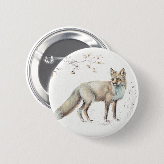 A Woodland Walk XI Ronde Button 5,7 Cm (Voorkant /achterkant)