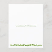 A Woodsy Elegance | Informatie over weddenschap ov Flyer (Achterkant)