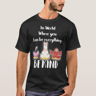 a world of kindness Unity Day anti-bullying choose T-shirt