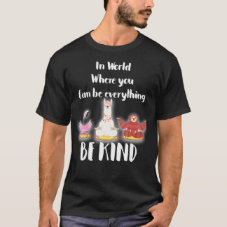 a world of kindness Unity Day anti-bullying choose T-shirt