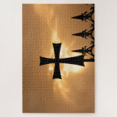 A Wrought-iron Cross Legpuzzel (Verticaal)