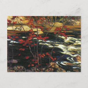 A. Y. Jackson - Red Maple Briefkaart