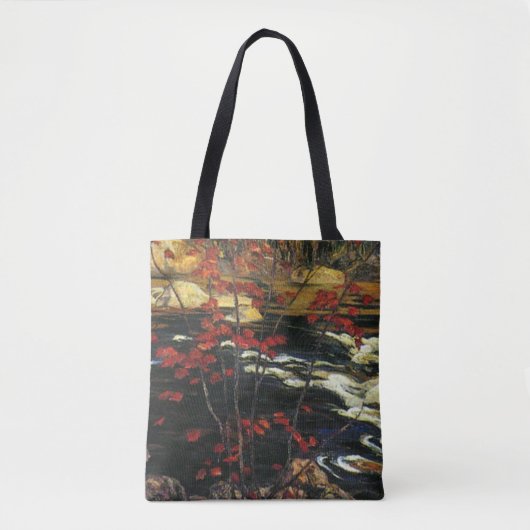 A. Y. Jackson - Red Maple Tote Bag (Voorkant)