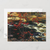 A. Y. Jackson - Rode esdoorn Briefkaart (Voorkant / Achterkant)