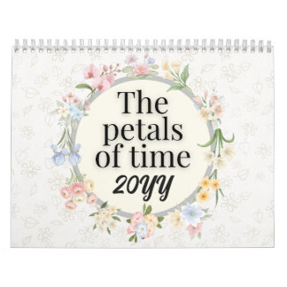 A Year in Bloom : Aesthetic Floral Gift Kalender