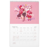 A Year in Color 2026 Wall Kalender (Feb 2027)