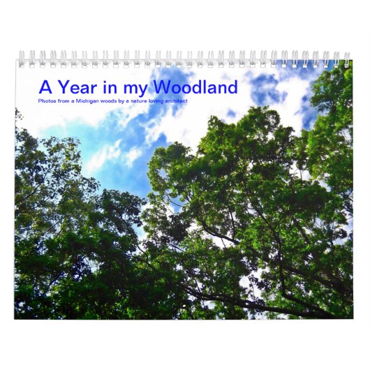 A Year in My Woodland 2014 Calendar Kalender (Hoes)