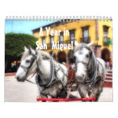 A Year in San Miguel de Allende, Mexico, Calendar Kalender (Hoes)