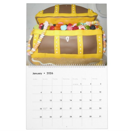 A Year of Cakes  Kalender (Jan 2026)