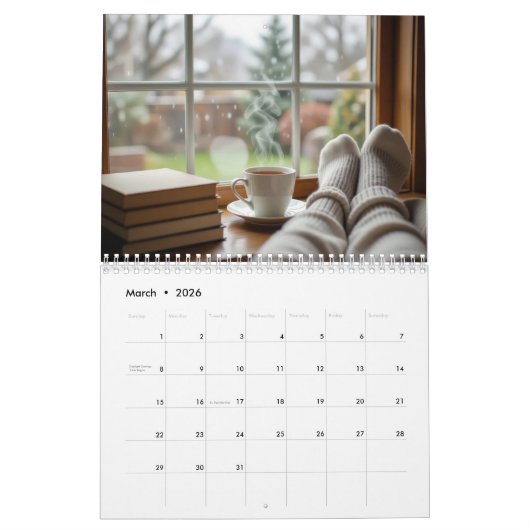 A Year of Cozy Days Kalender (Mar 2026)
