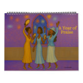 A Year of Praise African American Calendar Kalender (Hoes)