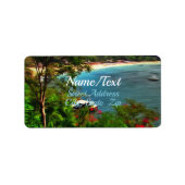 A Yelapa Uitzicht 0828 Adres Etiket (Voorkant)