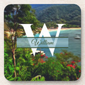 A Yelapa Uitzicht 0828 Bier Onderzetter (Voorkant)