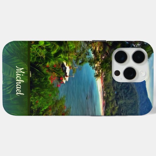 A Yelapa Uitzicht 0828 Case-Mate iPhone Case (Achterkant (horizontaal))