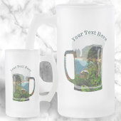 A Yelapa Uitzicht 0828 Matglas Bierpul