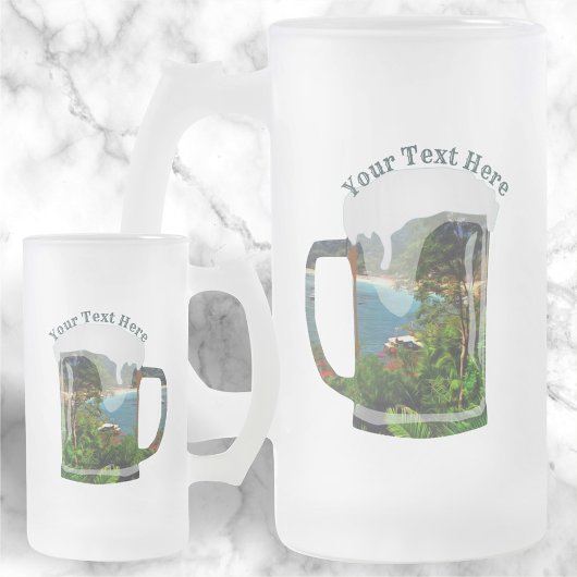 A Yelapa Uitzicht 0828 Matglas Bierpul