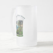 A Yelapa Uitzicht 0828 Matglas Bierpul (Voorkant links)