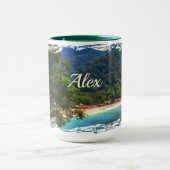 A Yelapa Uitzicht 0828 Mok (Midden)