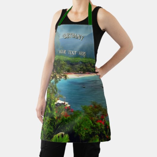 A Yelapa Uitzicht 0828 Schort (Insitu)