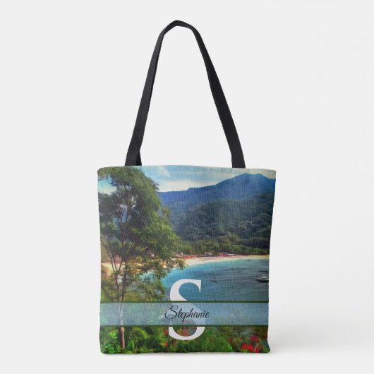 A Yelapa Uitzicht 0828 Tote Bag (Achterkant)