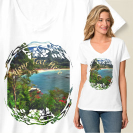 A Yelapa Uitzicht 0828 V-hals T-shirt