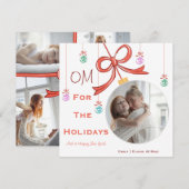 A Yoga Lover's Flat Holiday Card Feestdagenkaart (Voorkant / Achterkant)