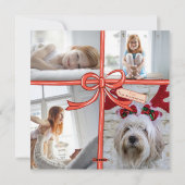 A Yoga Lover's Flat Holiday Card Feestdagenkaart (Achterkant)