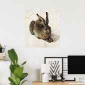 A Young Hare - Albrecht Durer - c1502 Poster (Thuiskantoor)