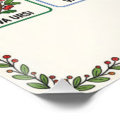 A - Z Kruiden & Apotheek Alfabet Perfect Poster (Hoek)