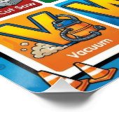 A-Z Power Tools Alphabet Perfect Poster (Hoek)