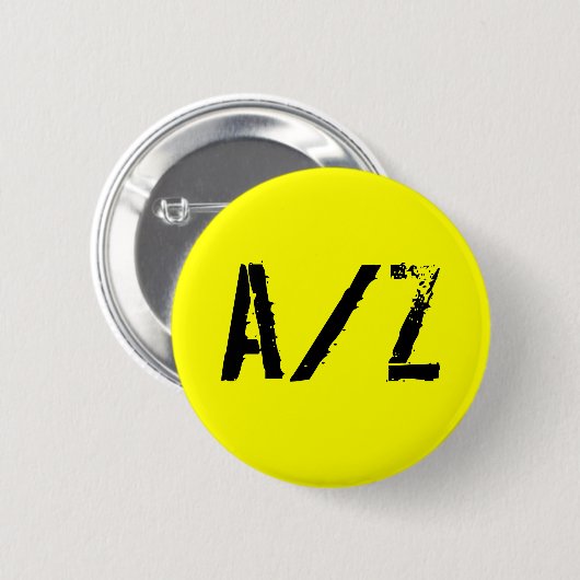 A/Z RONDE BUTTON 5,7 CM (Voorkant /achterkant)