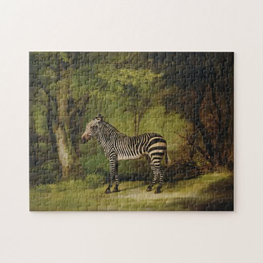 A Zebra, 1763 (olie op doek) Legpuzzel (Horizontaal)