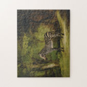 A Zebra, 1763 (olie op doek) Legpuzzel (Verticaal)