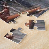 "A Zee Fight" van Lorenzo a Castro Legpuzzel (Zijkant)