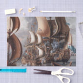 "A Zee Fight" van Lorenzo a Castro Tissuepapier (Craft)