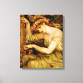 A Zee Spell (door Dante Gabriel Rossetti) Canvas Afdruk (Voorkant)