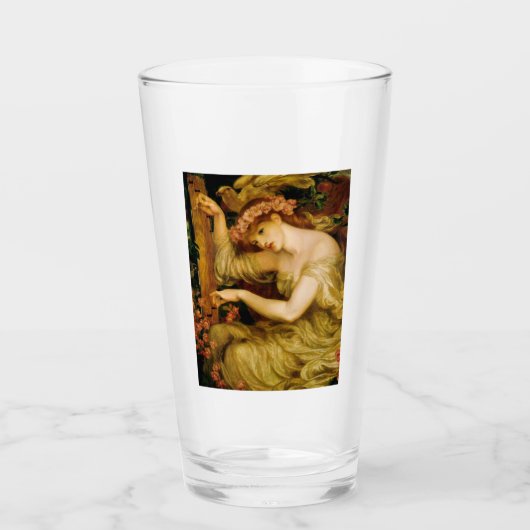 A Zee Spell (door Dante Gabriel Rossetti) Glas (Voorkant)