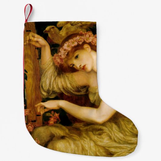 A Zee Spell (door Dante Gabriel Rossetti) Kleine Kerstsok (Voorkant)