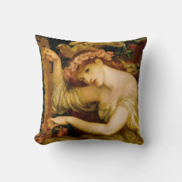A Zee Spell (door Dante Gabriel Rossetti) Kussen