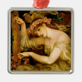 A Zee Spell (door Dante Gabriel Rossetti) Metalen Ornament
