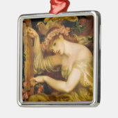 A Zee Spell (door Dante Gabriel Rossetti) Metalen Ornament (Links)