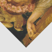 A Zee Spell (door Dante Gabriel Rossetti) Tissuepapier (Detail)