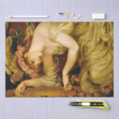 A Zee Spell (door Dante Gabriel Rossetti) Tissuepapier (Craft)