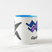 A. ZIqpu Tweekleurige Koffiemok (Center)