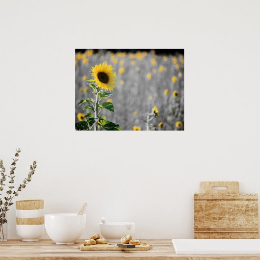 A Zonnebloemen Poster (Keuken)