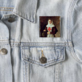 A Zuster, 1886 Vierkante Button 5,1 Cm (In situ)