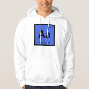 Aa - Ann Arbor Michigan Scheikunde Periodiek Syste Hoodie