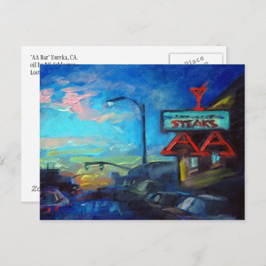 'Aa Bar Briefkaart (Voorkant / Achterkant)