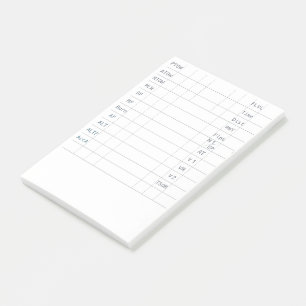 AA Flight Deck Sticky Pad 1 Post-it® Notes