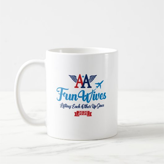 AA Fun Wives Logo Coffee Mok (Links)